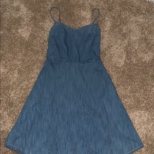 Denim Cut our Skater Dress